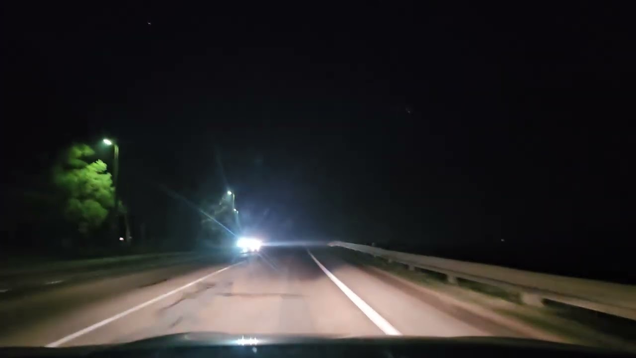 🚗 Lysá nad Labem → Prague Chlumecká | Calm Night Drive | 4K | No Commentary