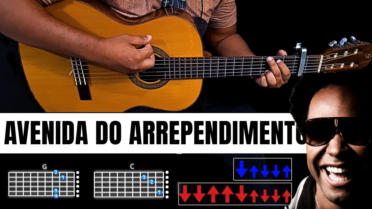 SIMPLIFICADO ⭐ Avenida do Arrependimento - Thalles Roberto | Aula de Viol&atilde;o PASSO A PASSO