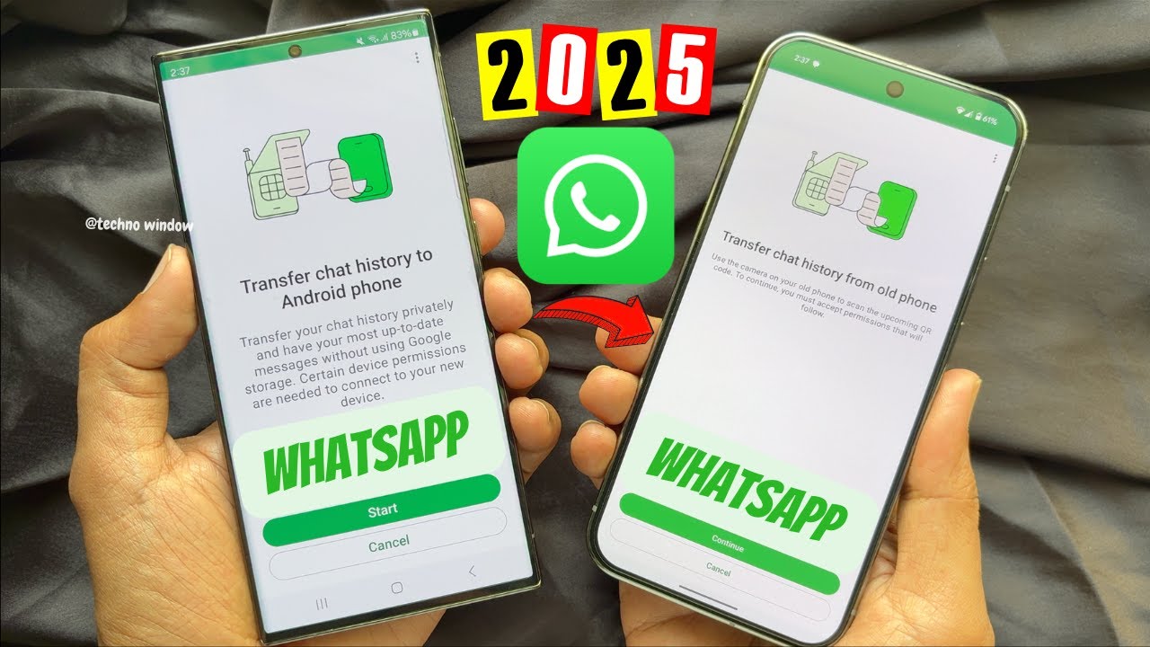 How to Transfer WhatsApp Chats Without Backup (2025) || Transfer WhatsApp Chats 2025