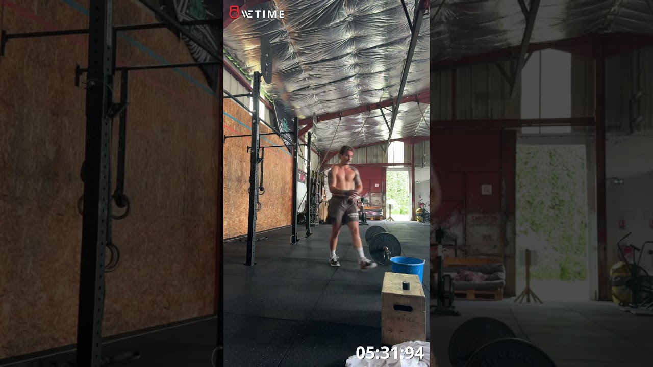 Wod 1 qualification inter French Throwdown 2025