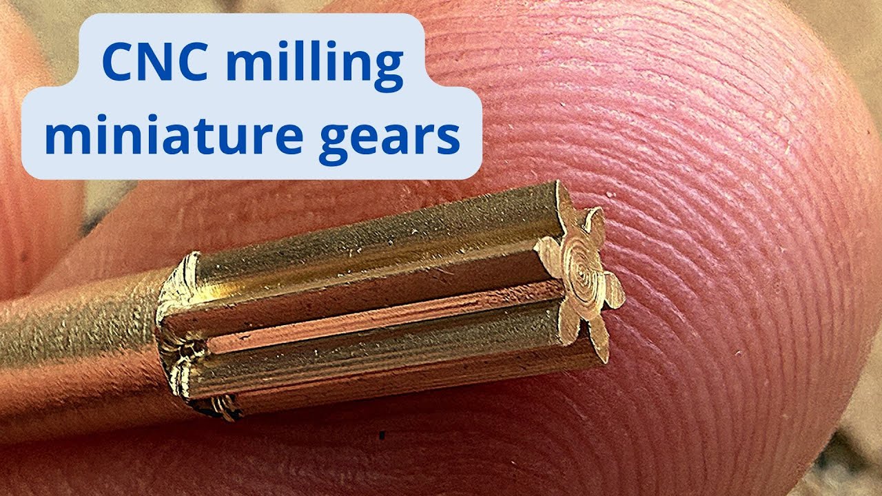 CNC Milling for Miniature Gears: Techniques & Tips