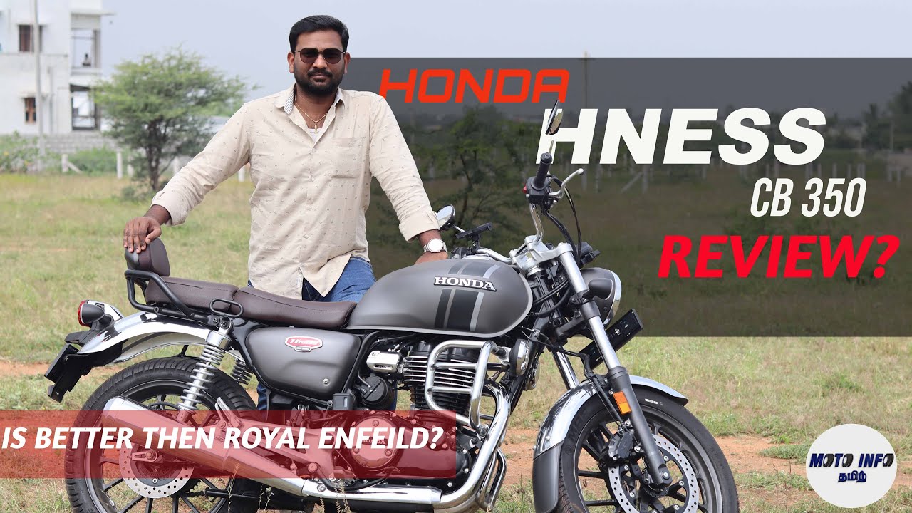 Honda HNess CB350 Review🔥: A Royal Ride with a Classic Touch | Moto Info Tamil (MIT)