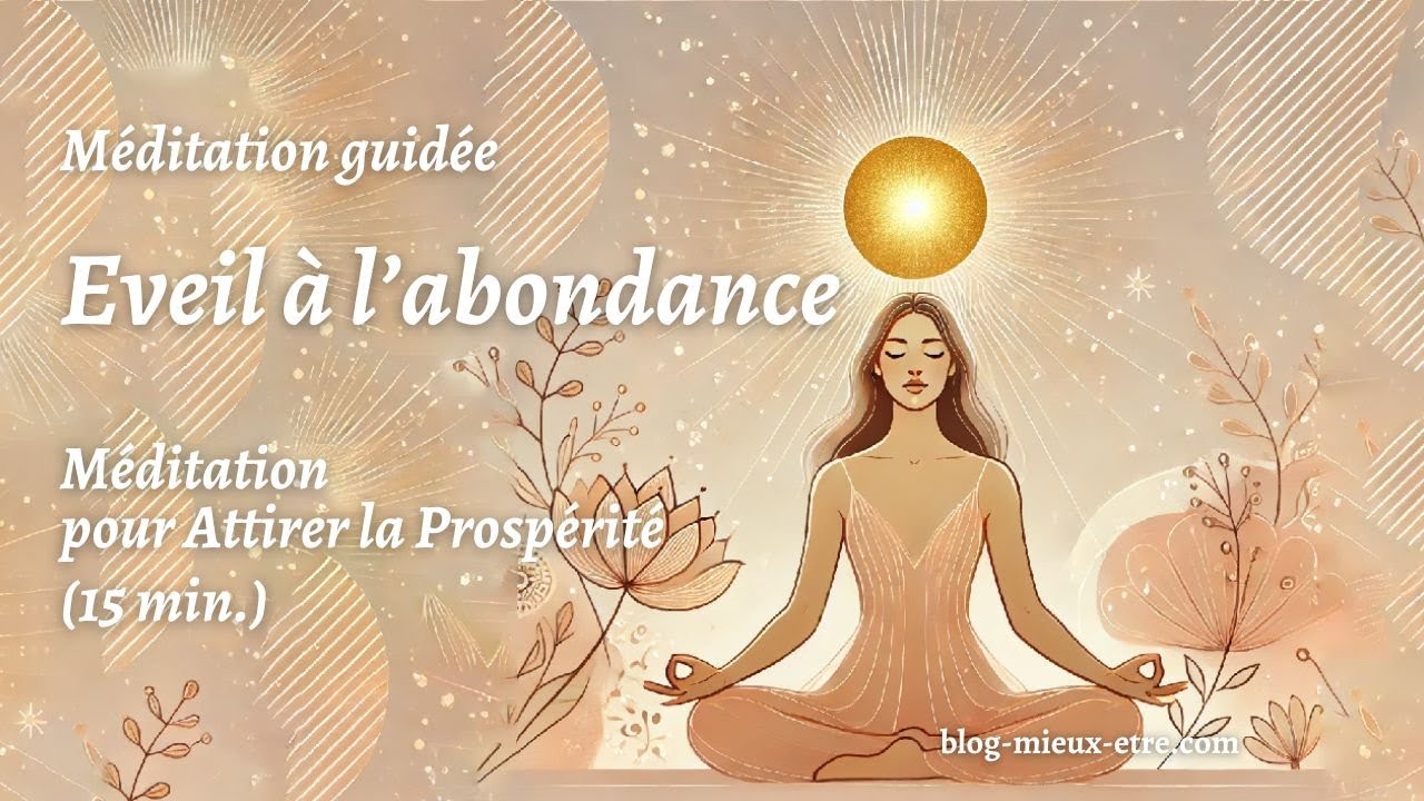 15 minutes de méditation pour attirer l'abondance dans votre vie  (Loi de l'Attraction)