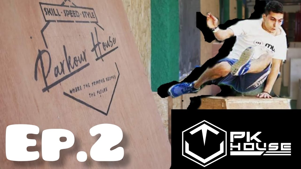 Πήγα Κατερίνη στο Parkour House και κάναμε προπονησάρα