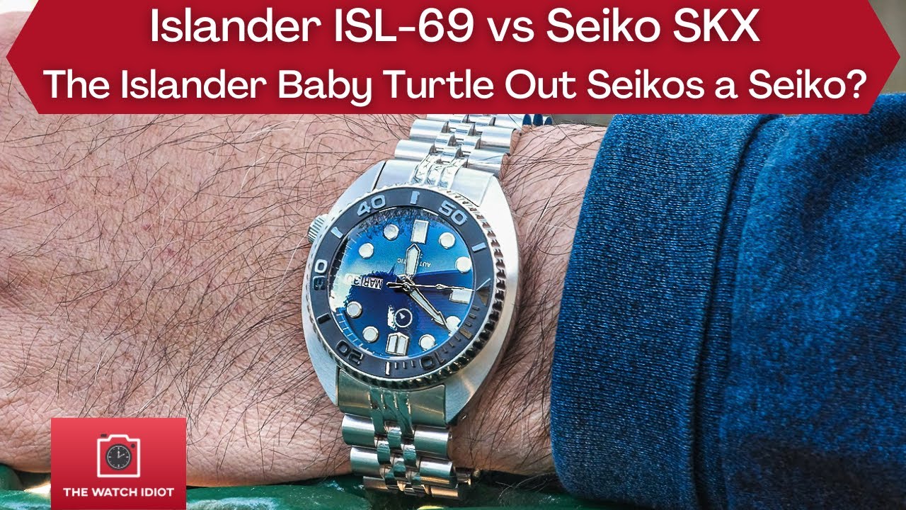 Islander ISL-69 vs Seiko SKX! Can The Islander Baby Turtle Out-Seiko The SKX013? In-Depth Review