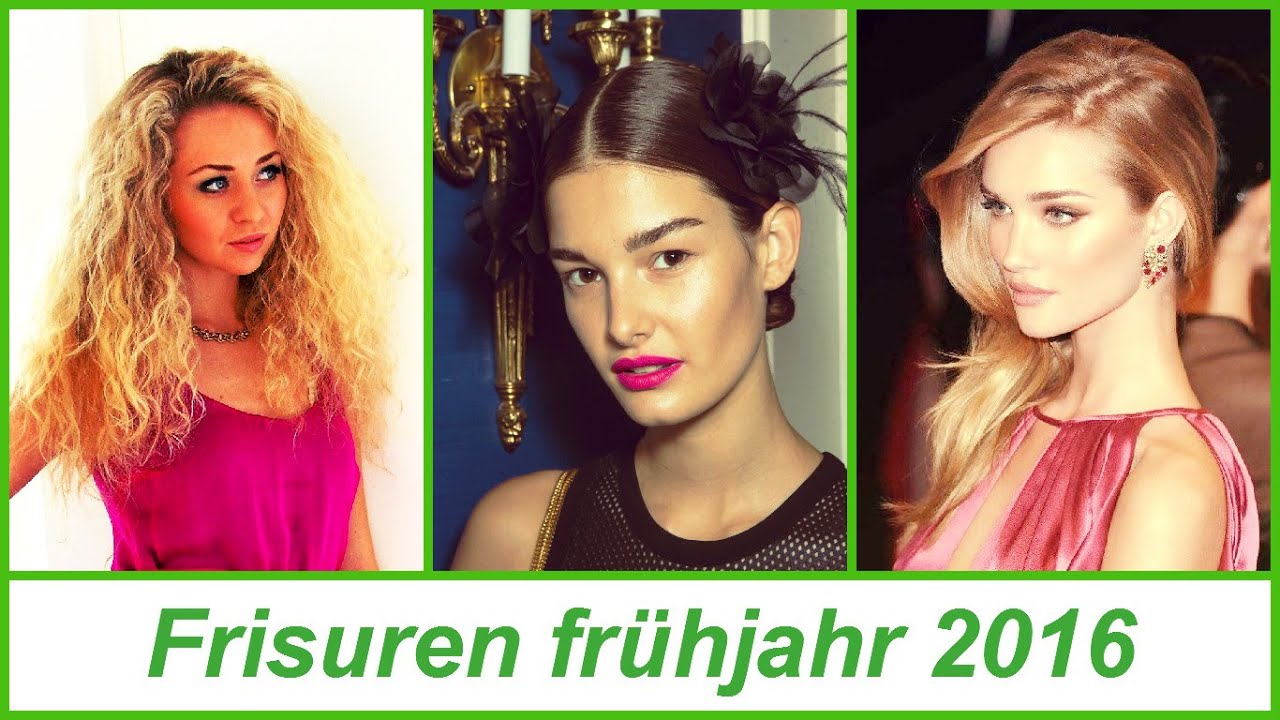 Frisuren fr&uuml;hjahr 2016