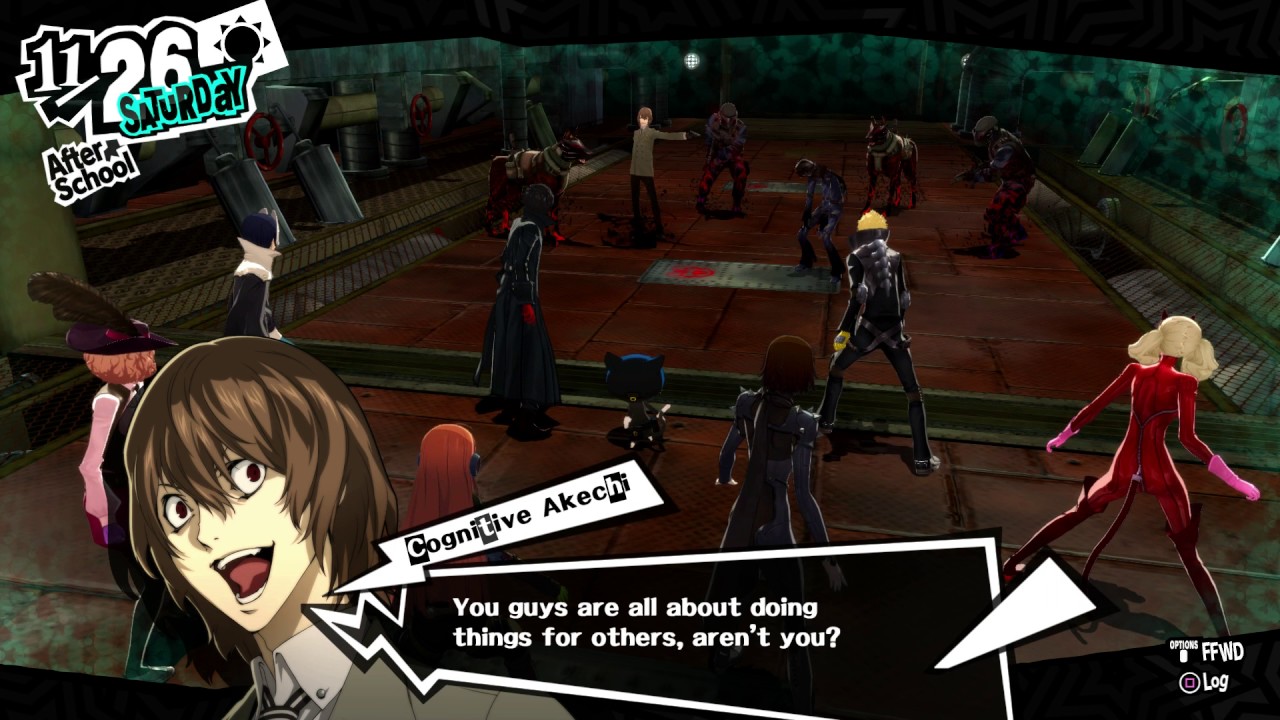 Persona 5 - 11/26 Shido's Palace: Goro Akechi Defeated 