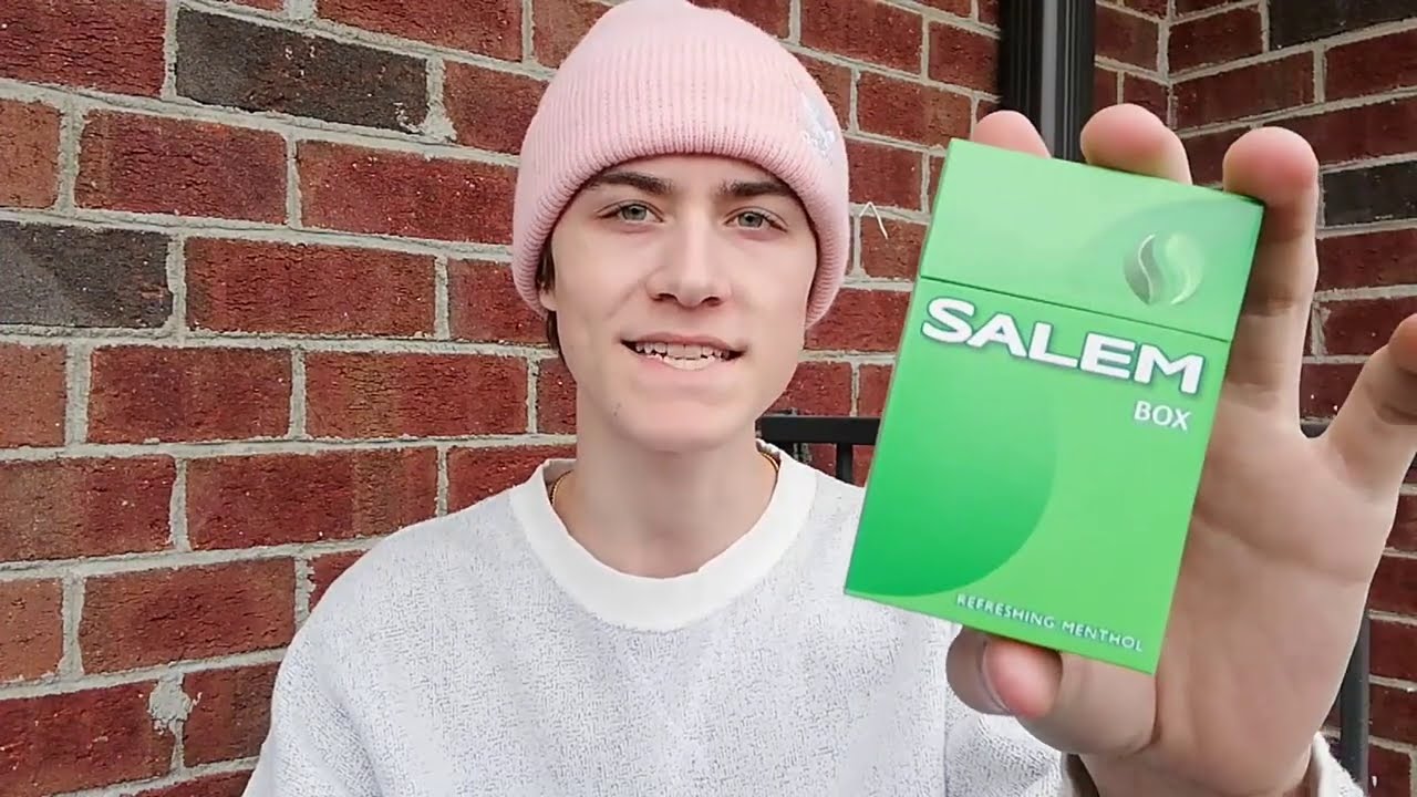 Smoking a Salem Menthol Cigarette and Chilling