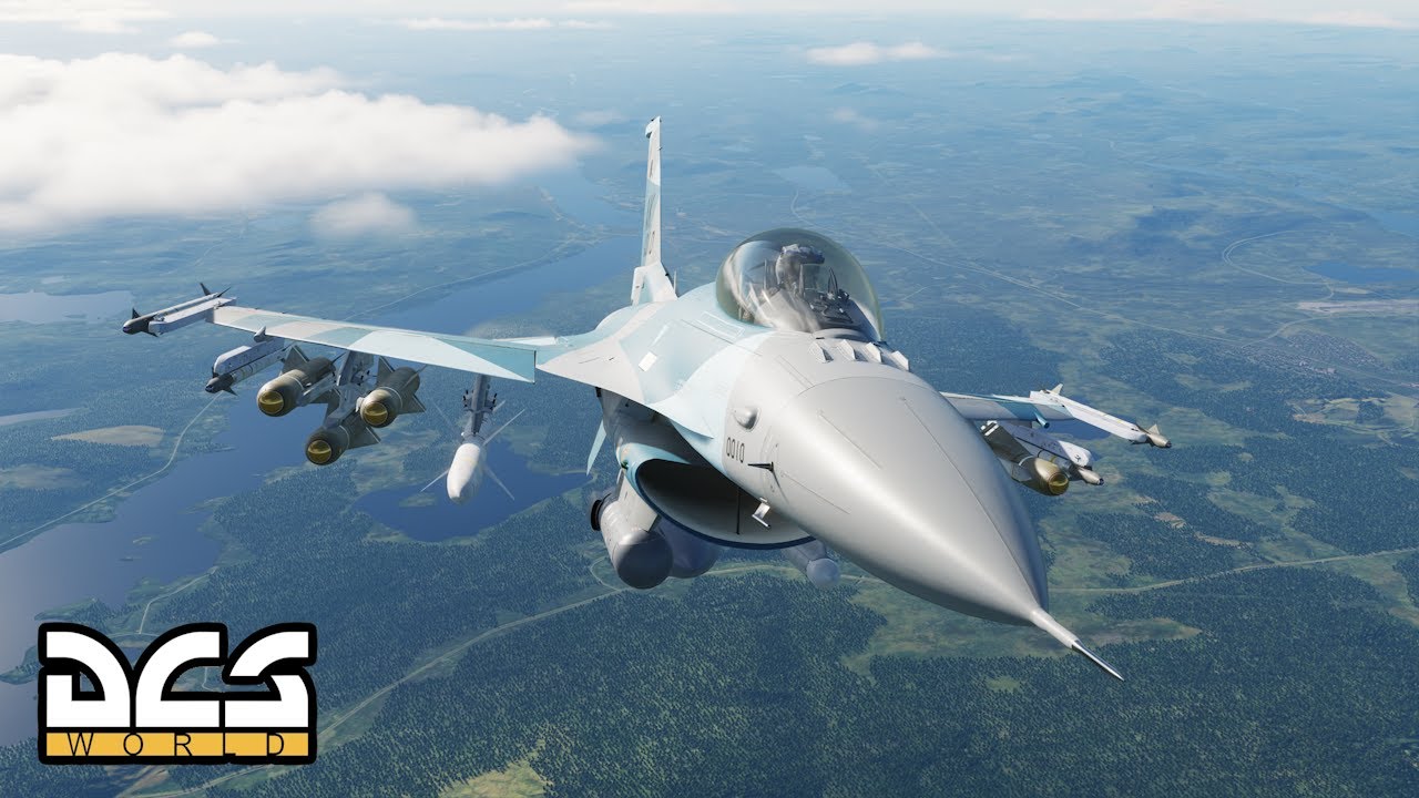 F-16 Viper SAM Eliminator and Air To Ground Strike Kola in DCS World