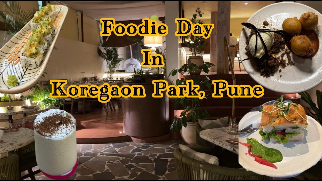 A Full Day in Koregaon Park, Pune | Breakfast, Lunch & Dinner Food Tour | 4K
