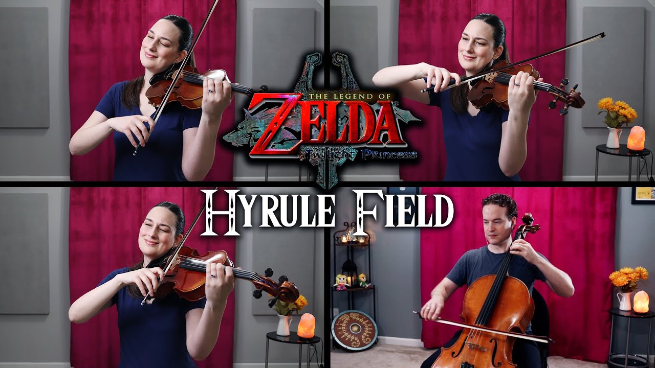 Hyrule Field (Zelda: Twilight Princess) - String Quartet, ft. Israfelcello