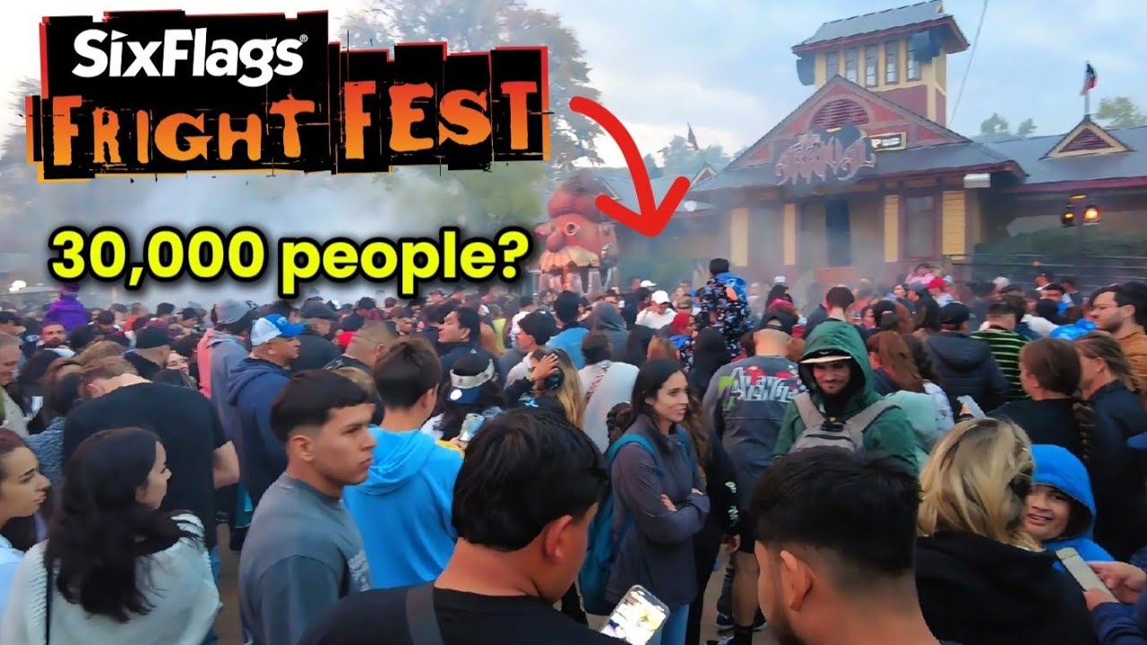 Is Fright Fest too crowded? Let's Explore...