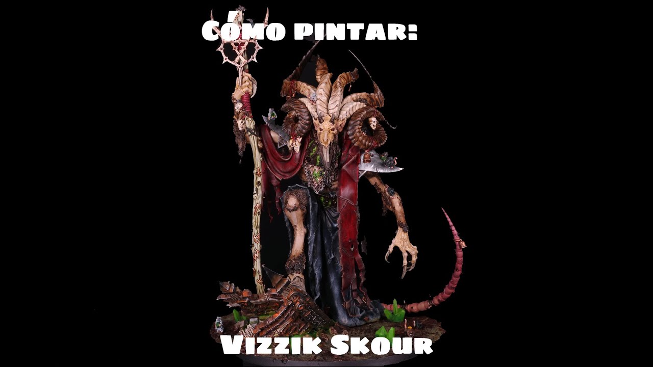 Cómo pintar a VIZZIK SKOUR 🐭
