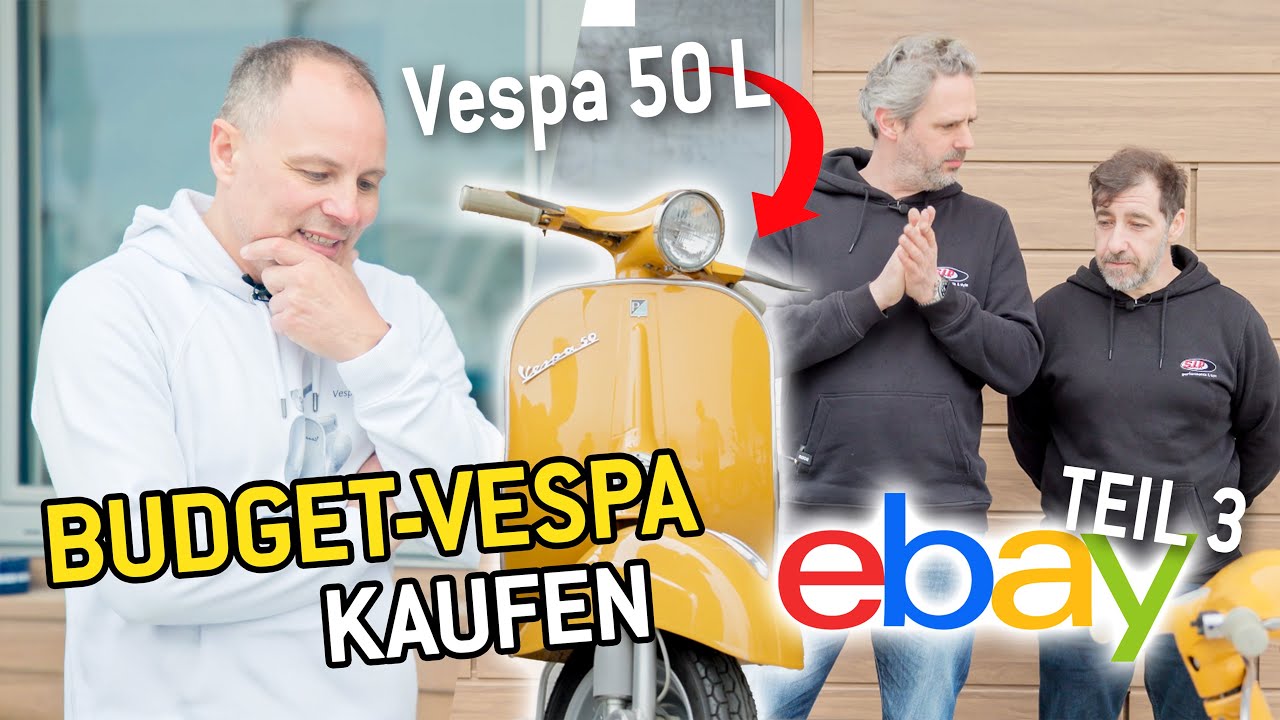Restaurierte 50 L entdeckt bei Vespa Cristian | Schnäppchen Vespa auf Ebay kaufen Teil 3