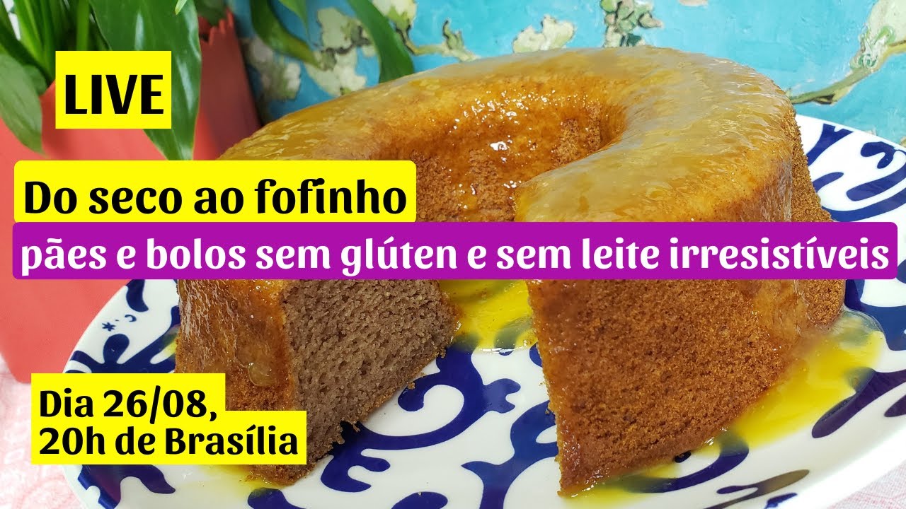 Do seco ao fofinho — como deixar pães e bolos sem glúten e sem leite irresistíveis
