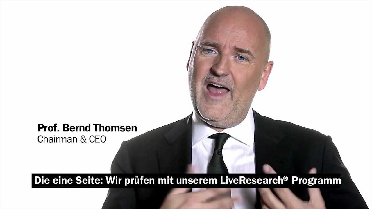 Innovations with practical proof: TGISC' s CEO Prof. Thomsen on proven succsess in strategic work