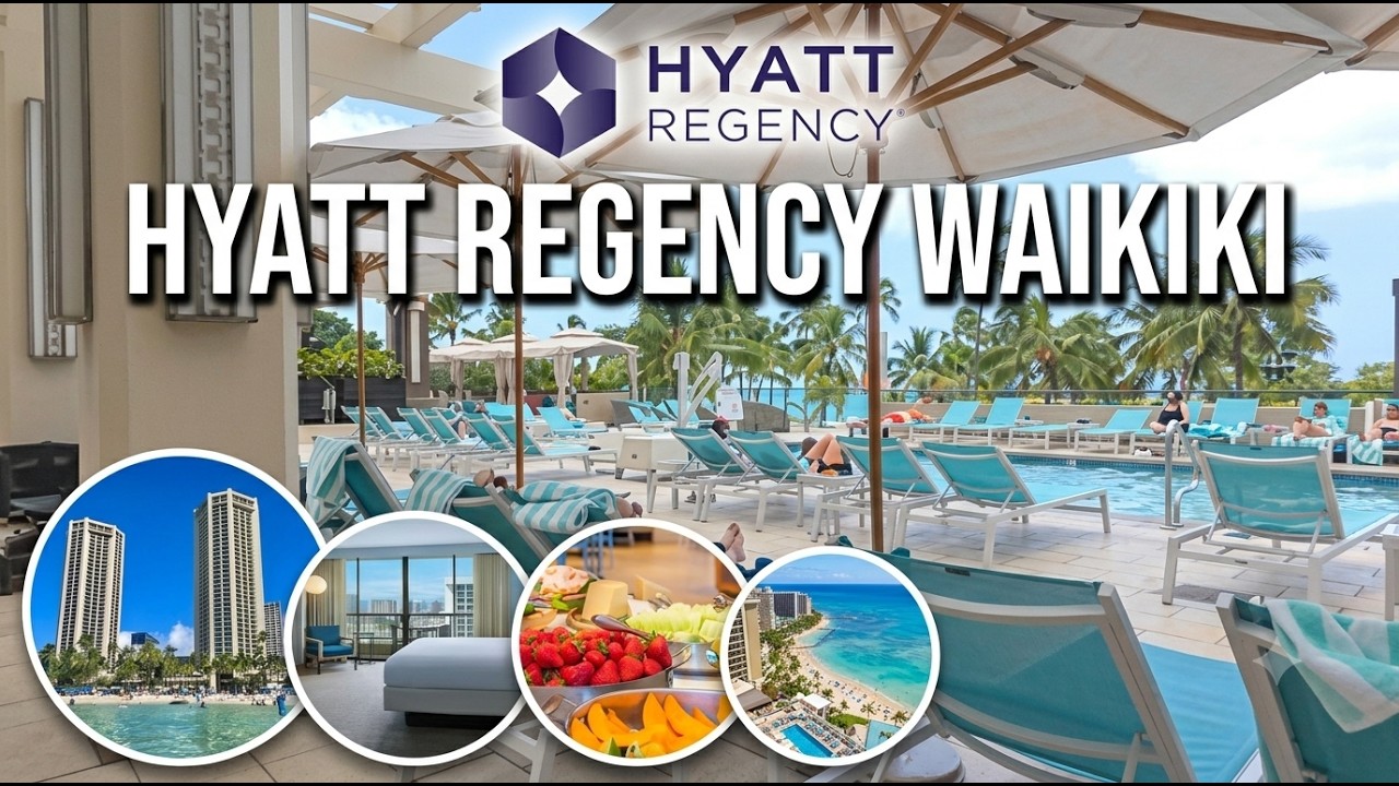 [4K] Hotel Tour | 🇺🇸 HONOLULU, Hyatt Regency Waikiki 2025