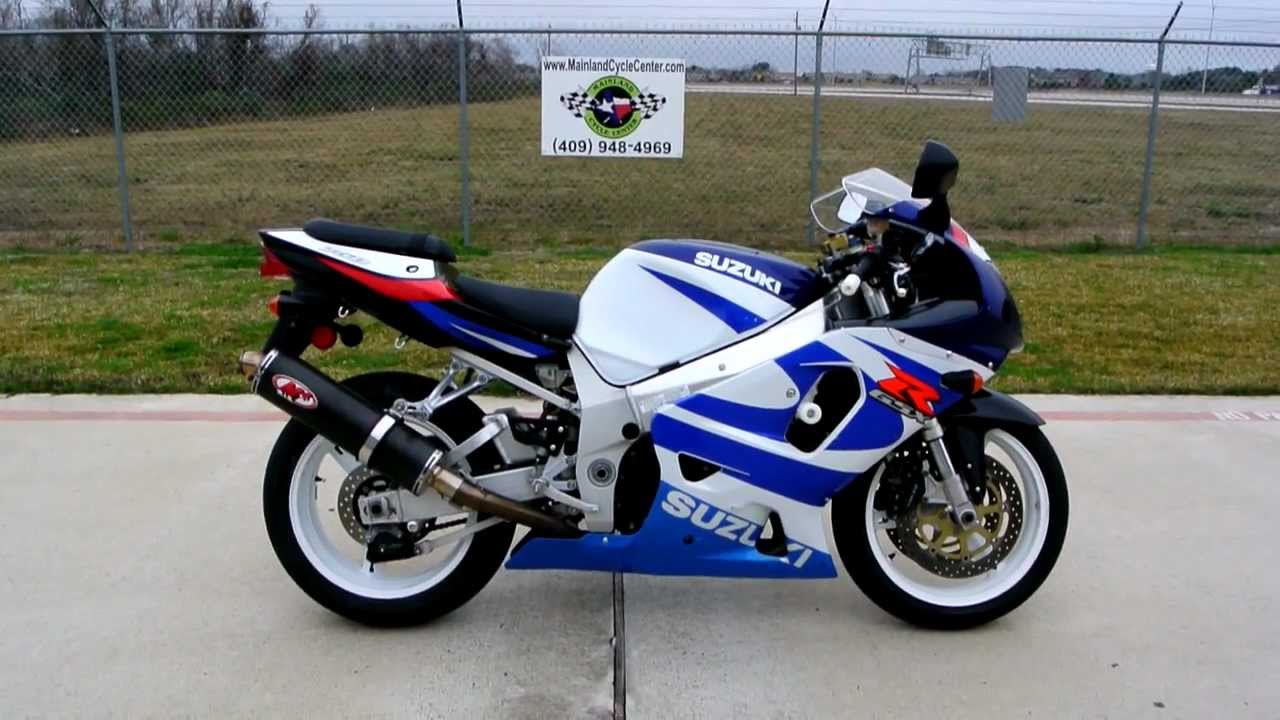 2000 Suzuki GSXR 750 Classic White and Blue: Overview