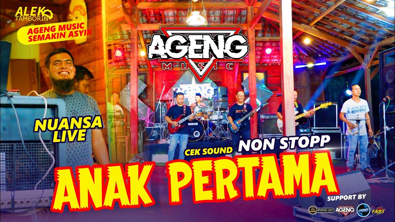 Cek sound lagu anak pertama