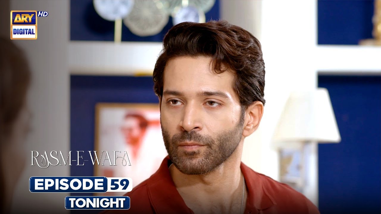 Rasm e Wafa Episode 59 | Promo | Tonight | Hina Chaudhary | Arslan Khan  | ARY Digital