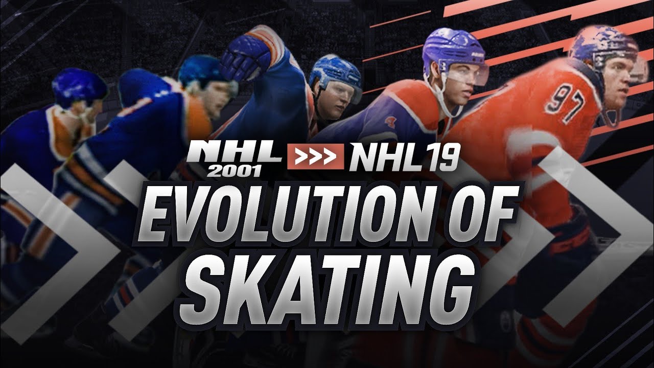 The Evolution of Skating from NHL 2001 to NHL 19