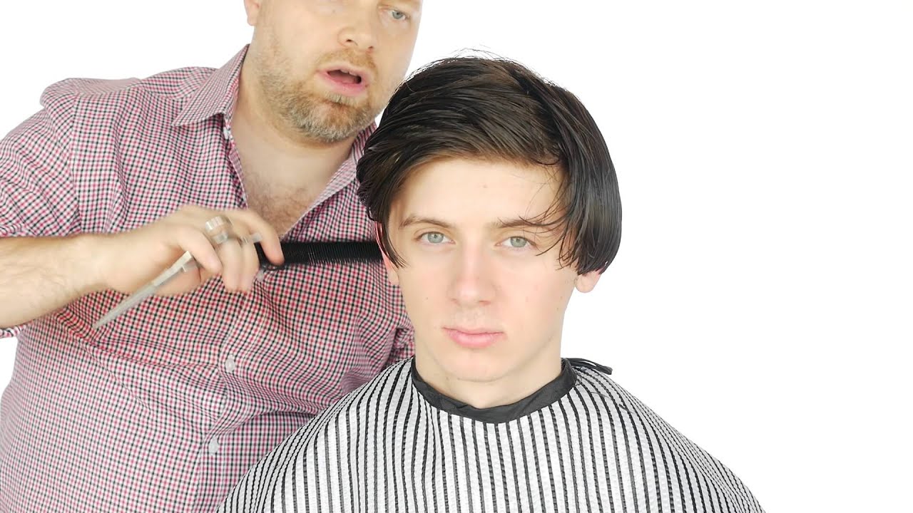 Jack Dawson Titanic Hair Tutorial - TheSalonGuy