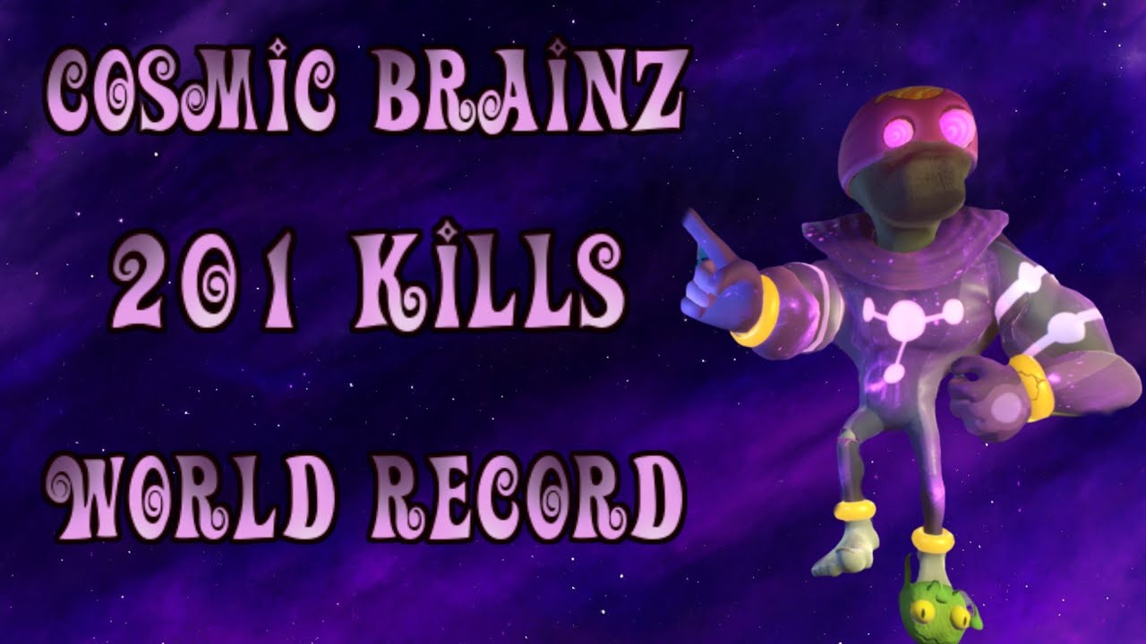 Cosmic Brainz 201 Kills World Record PvZ GW2