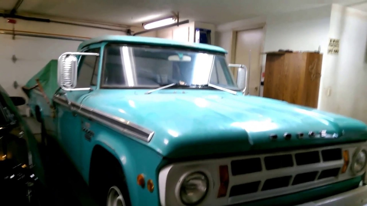 1968 Dodge Pickup D-200 - Camper special with rare options.