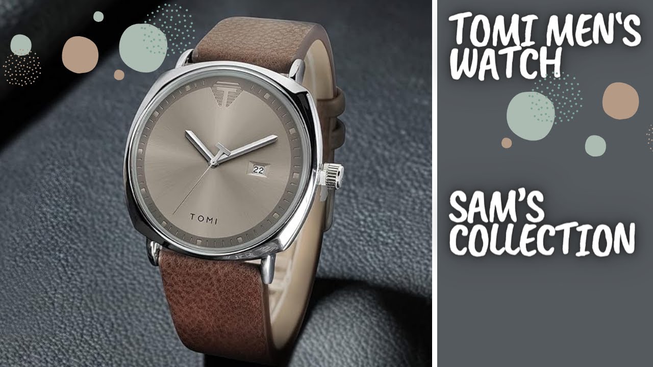 Tomi Men's Wrist Watch | مردانہ گھڑیاں | SAM's Collection