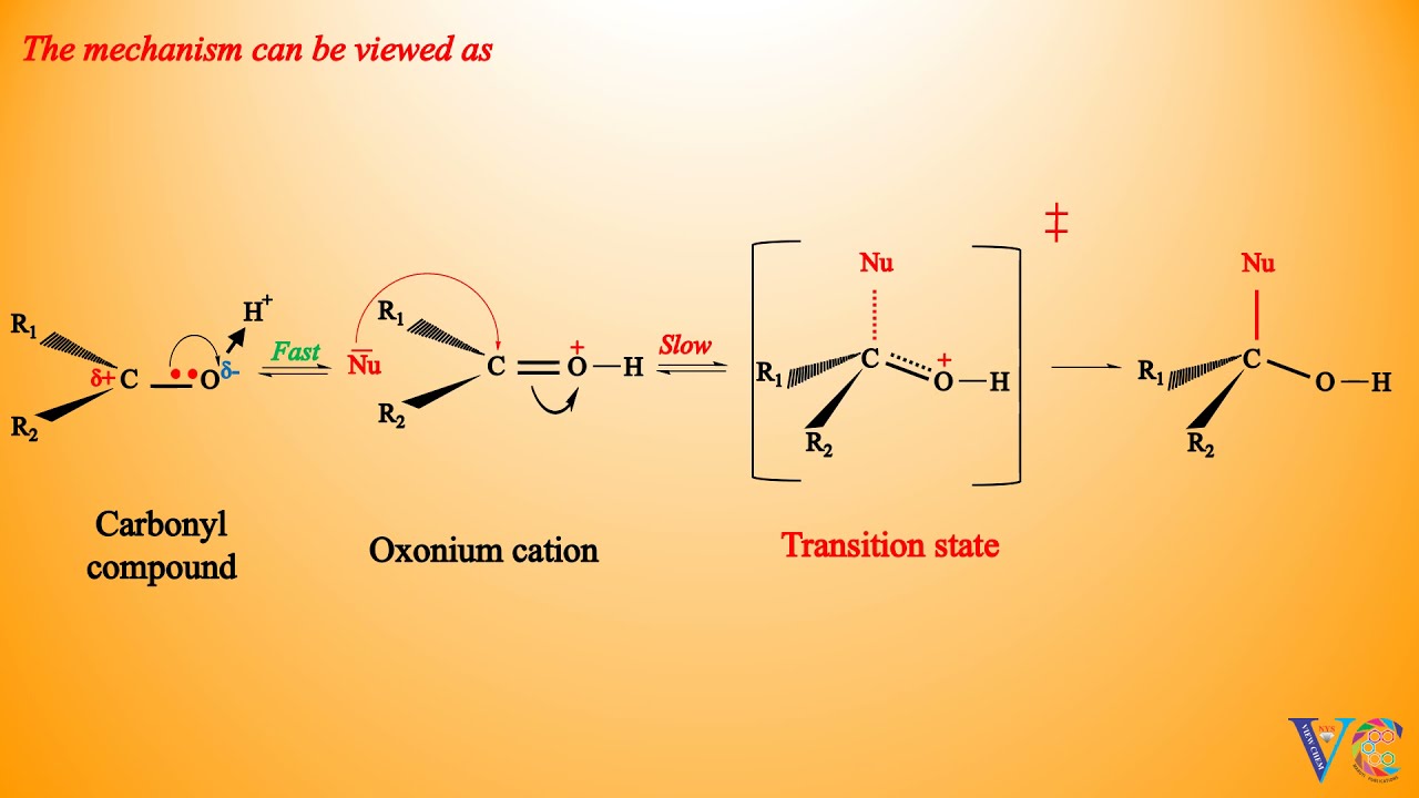 Nucleophilic Addition Reactions : Mechanism ( Chemistry Animations)
