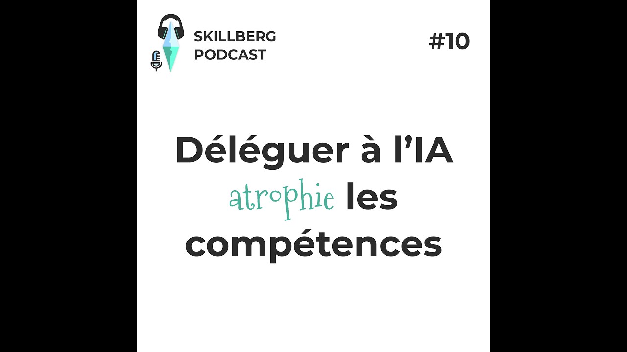 Déléguer à l'IA atrophie les compétences