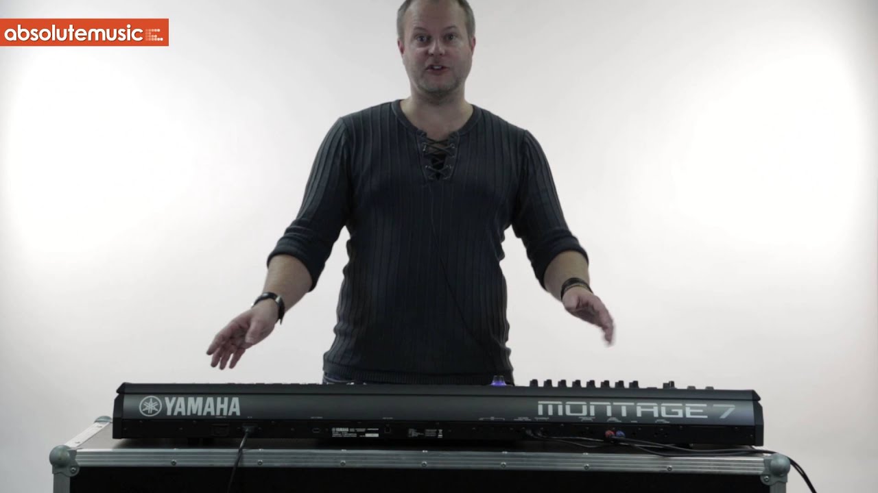 Yamaha Montage 7 76 Note Synthesizer