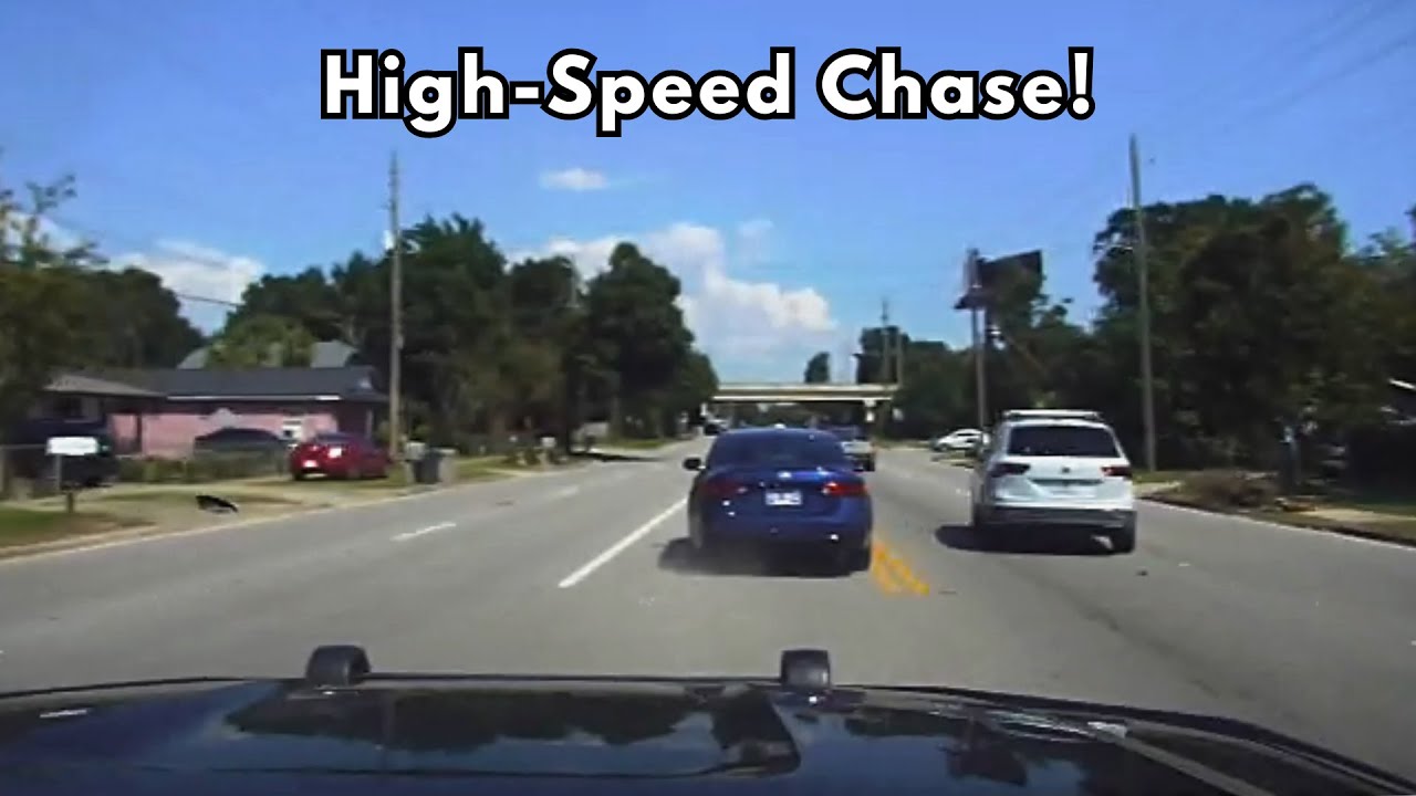 Police Chase: FHP Troop A Pursuit of Drug Traffickers - Escambia County