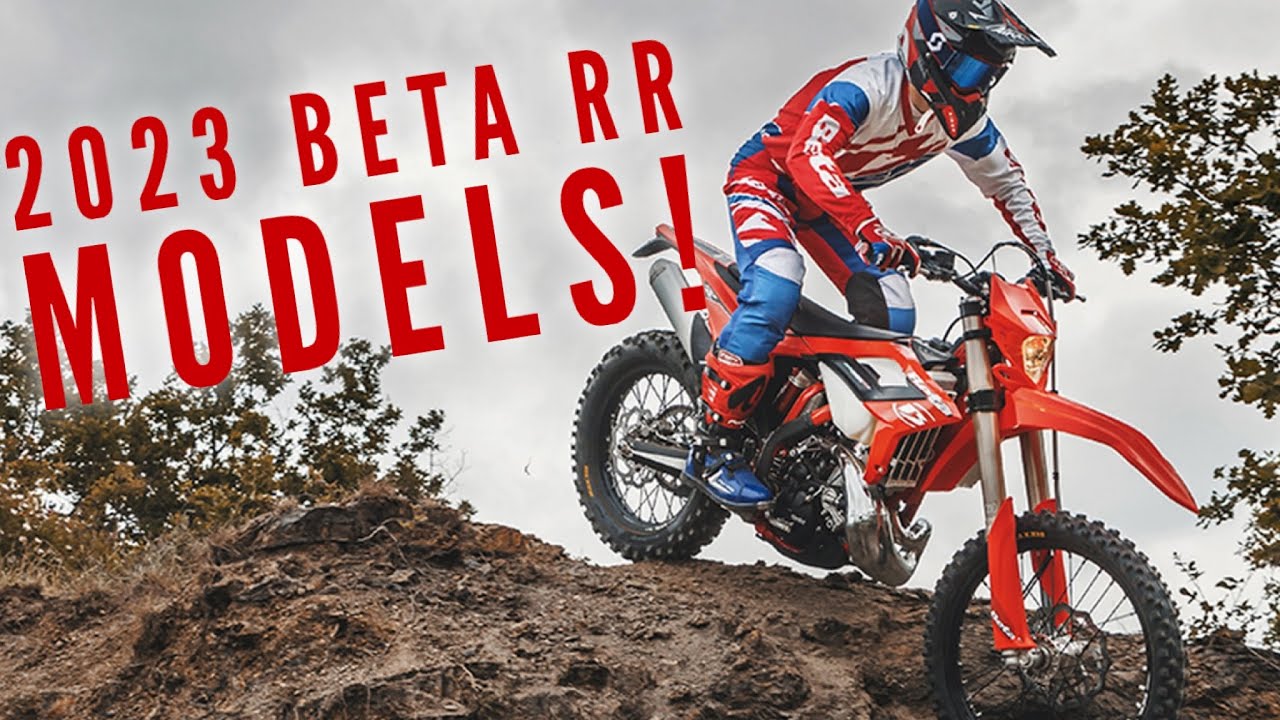 2023 Beta Dirt Bikes Models (RR Lineup)