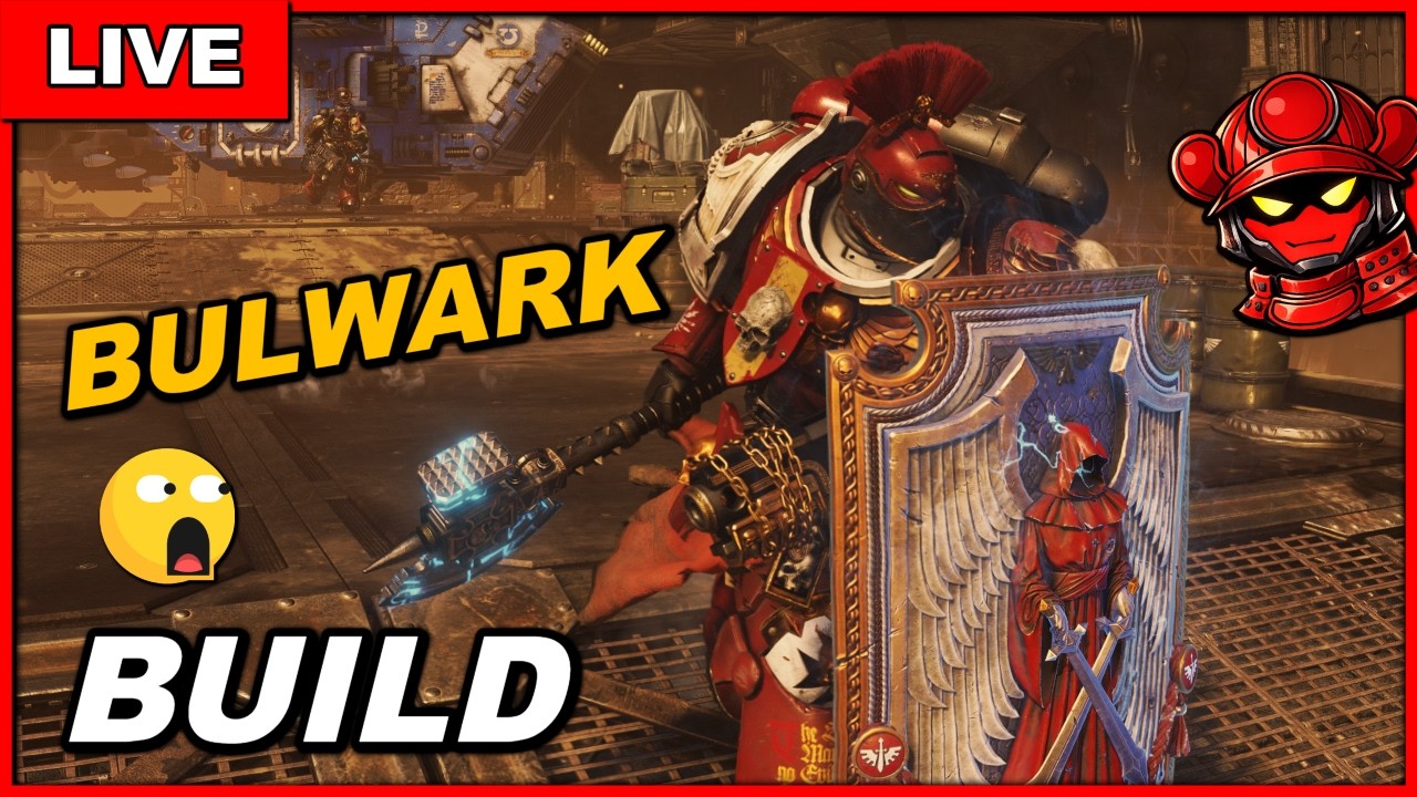🔴 Space Marine 2 LIVE: Bulwark Ops + Endgame Melee Build Lab