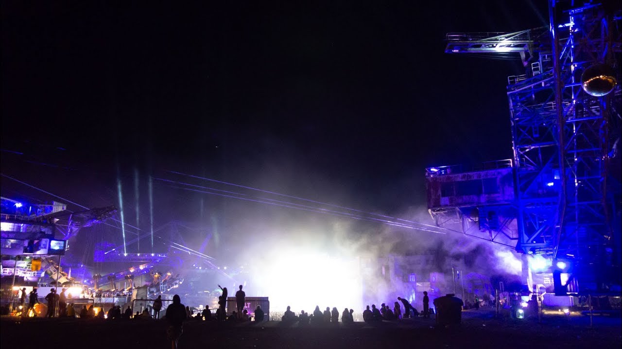 Melt! Festival 2019: Licht, Laser und Ambient Design - TSE AG ROBE Lighting Artomation - Ferropolis