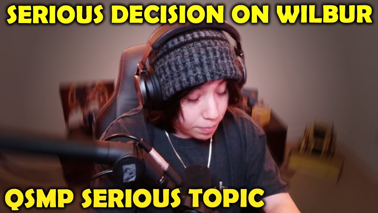 Quackity's DECISION on Wilbur Soot And Serious Matters on QSMP No Face Cam
