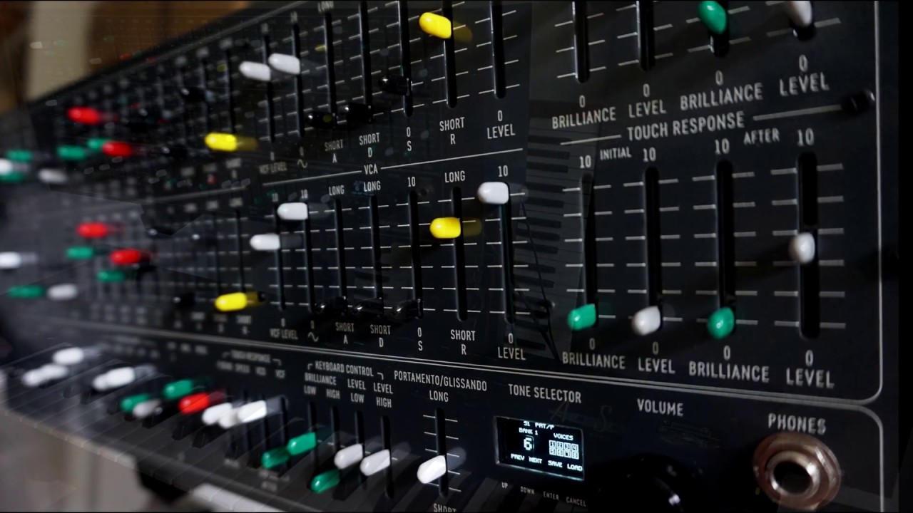 Deckard's Dream 8-Voice Analog DIY Synthesizer Yamaha CS-80
