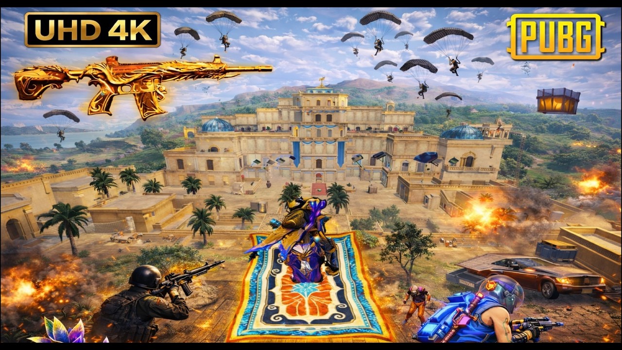 🥵BEST ERANGLE GAMEPLAY🧞‍♂️GENIE UPDATE😱 PUBG MOBILE 🔥