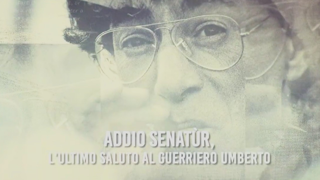ADDIO SENAT&Ugrave;R - I FUNERALI DI UMBERTO BOSSI IN DIRETTA