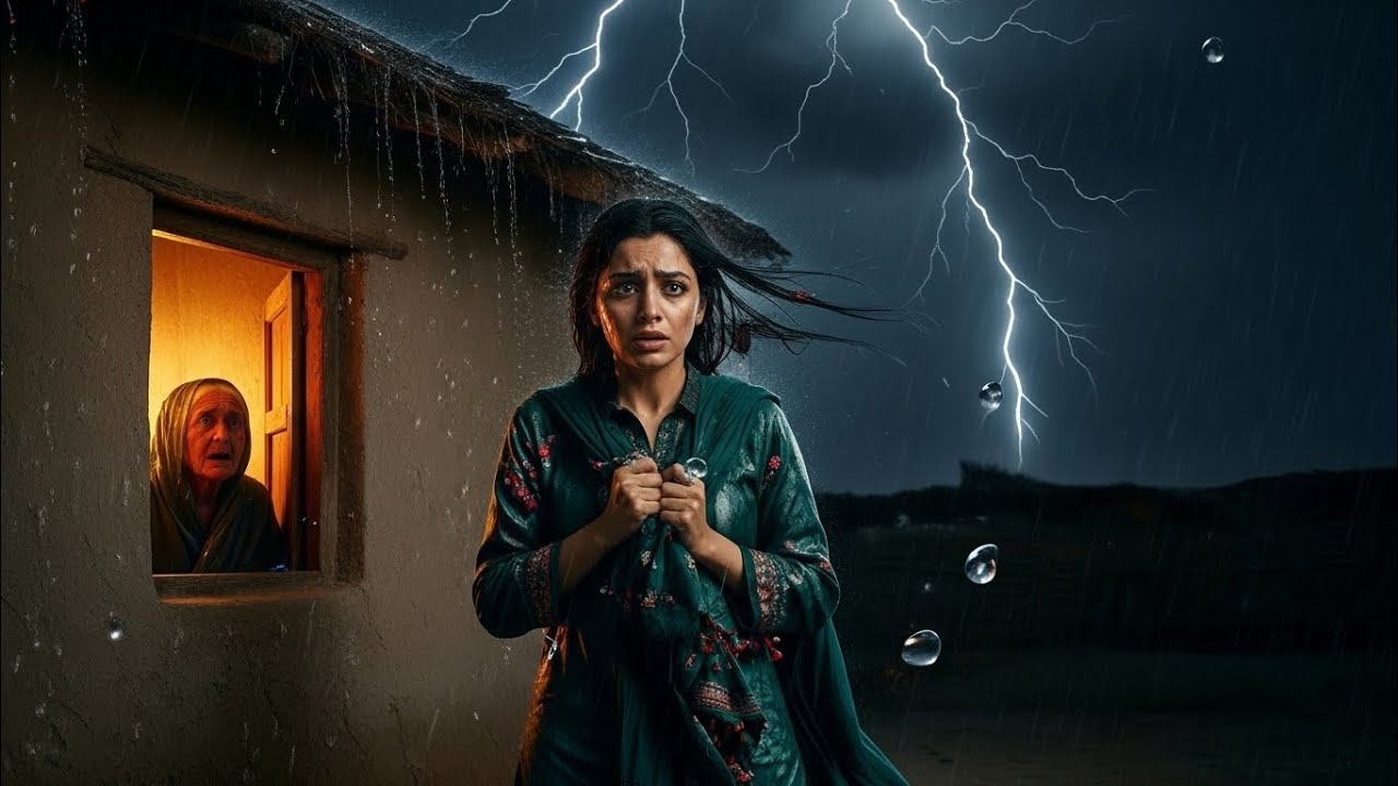 Tufani Raat😱 Aur Phir Jo Hua😭| Gaon Ki Zindagi #viral #villagelife #viralvideo #rain #food #ytviral 