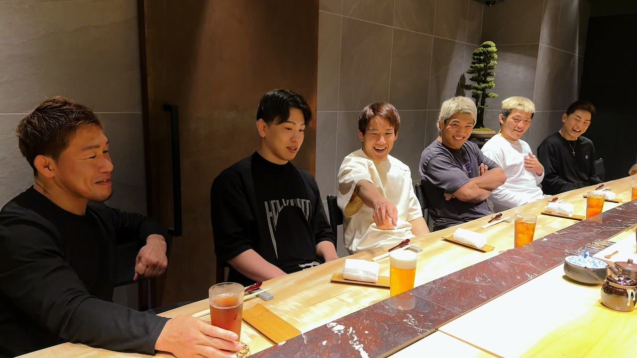 JTTの後輩たちと寿司食べに行ってきた。