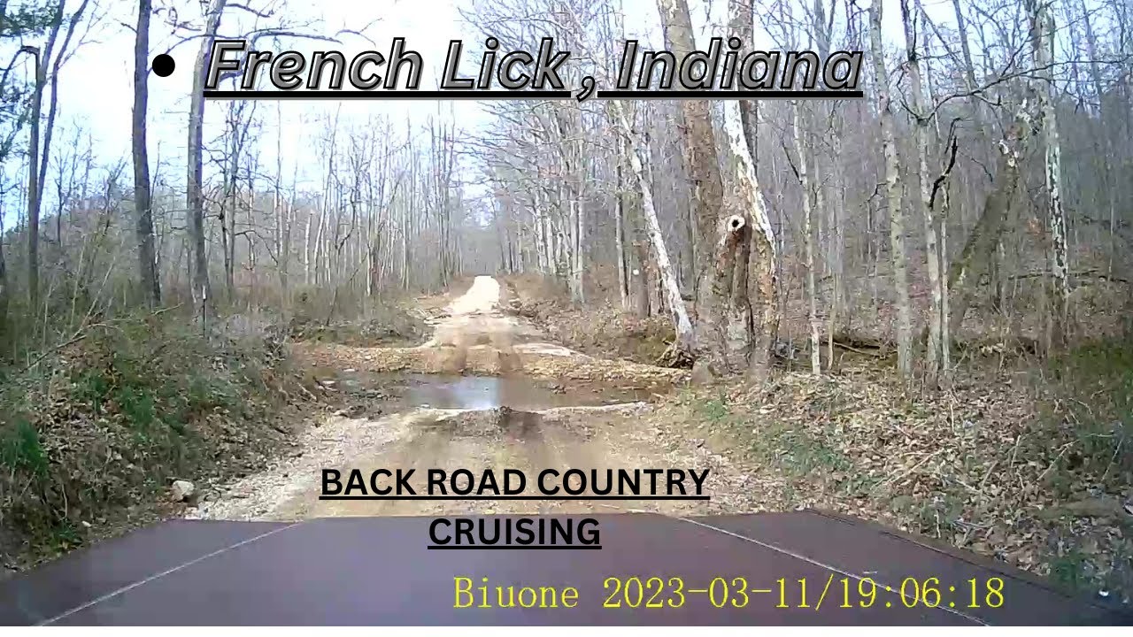 back roads cruise French lick , Indiana part 1