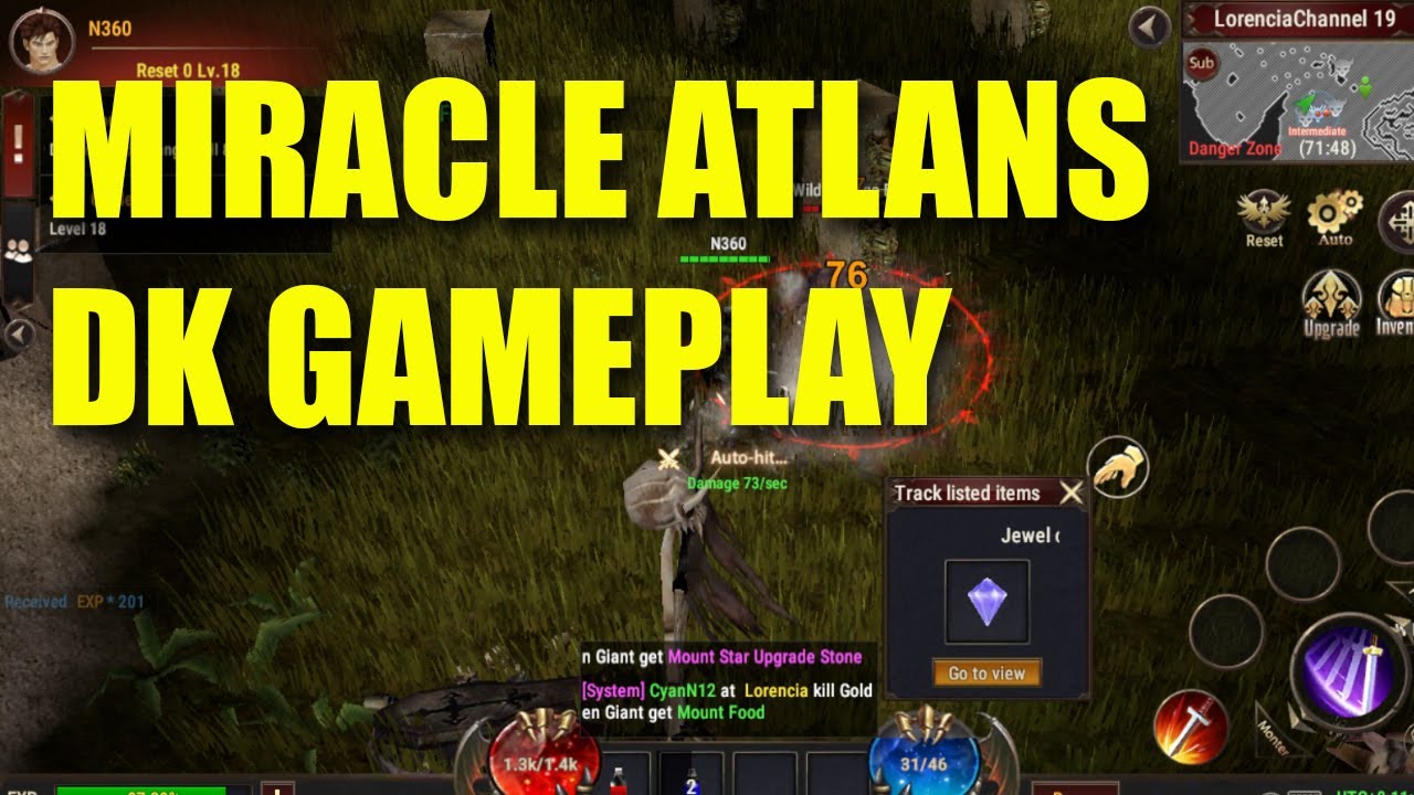 MIRACLE ATLANS DK GAMEPLAY FREE2PLAY