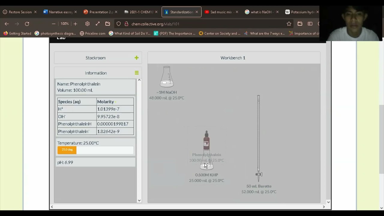 Virtual Lab How To Do Experiment - Acid Base Titration