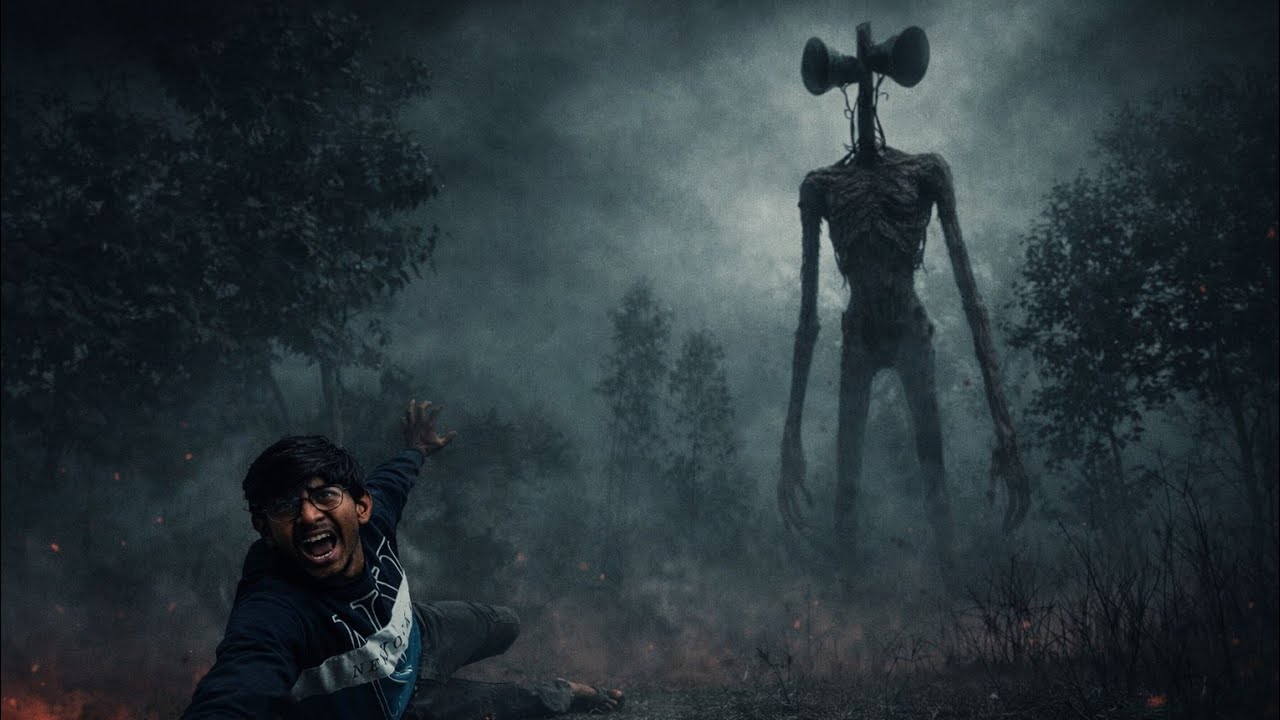 Big Siron Head in Forest - Horror Short film 