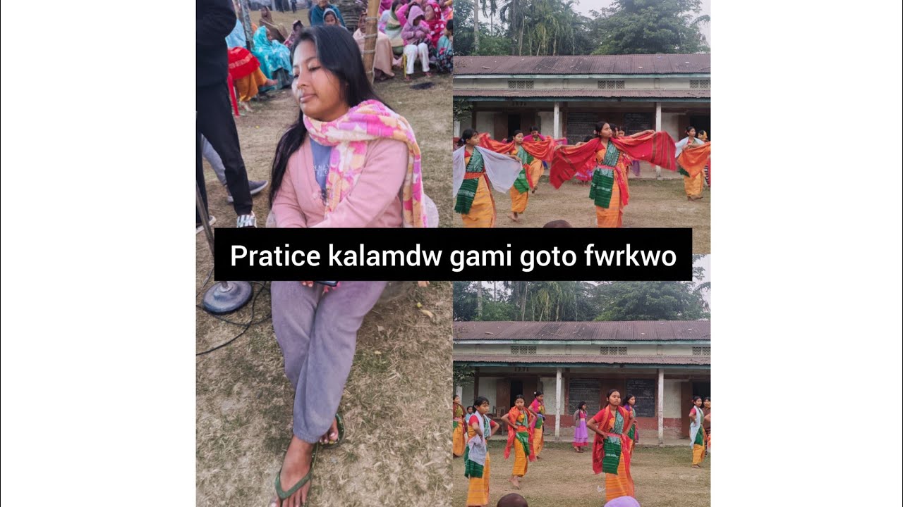 Alasi fwidw bifongni lwgw || wgkam jabai || gamiao practice kalambai 💃🏽🍗🍲