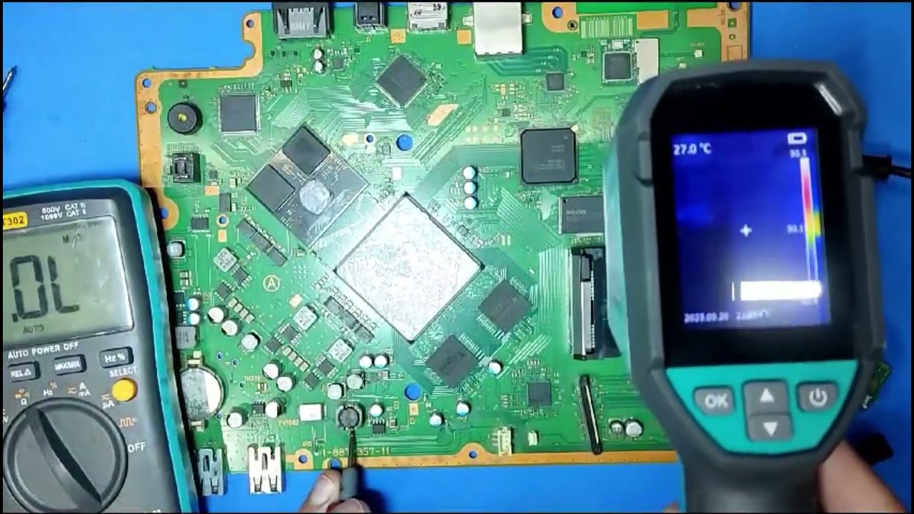 Ps3 super slim liga e desliga - curto na 5P0 pôs standby