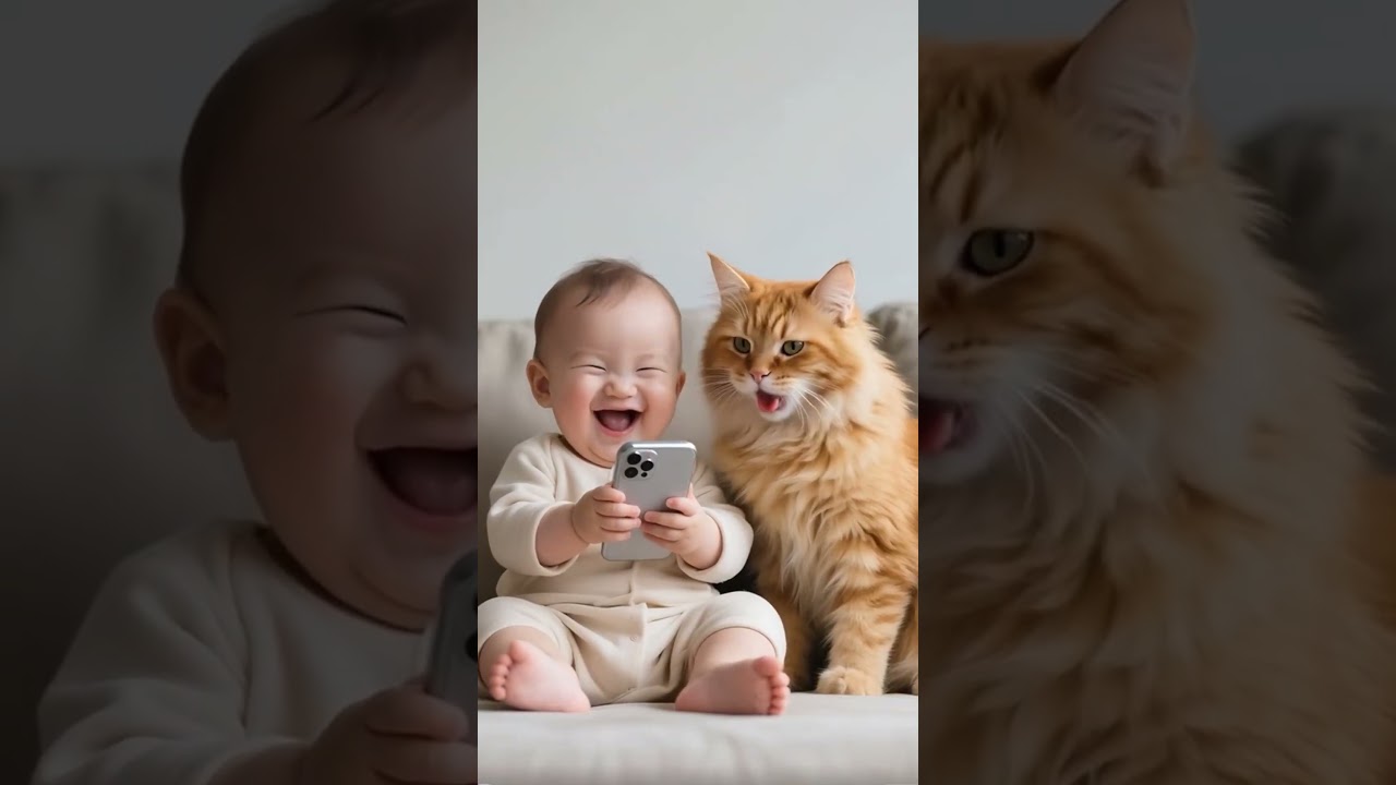 AI Baby + Animals = Chaos & Cuteness! 🐾😂 