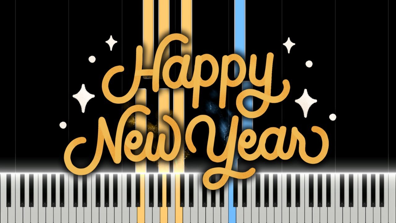 Auld Lang Syne | EASY Piano Tutorial for Beginners (New Year's Eve Sheet Music)